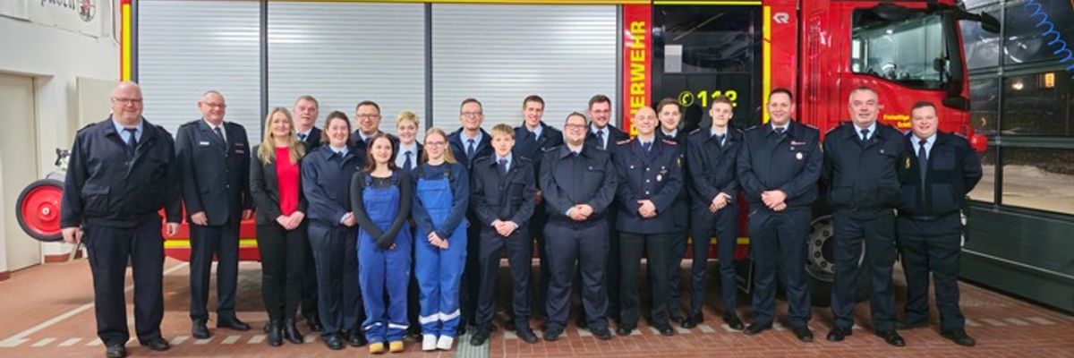 FFW Schiffdorf: Jahreshauptversammlung Ortsfeuerwehr Spaden - Ereignisreiches Jahr und neue Technik