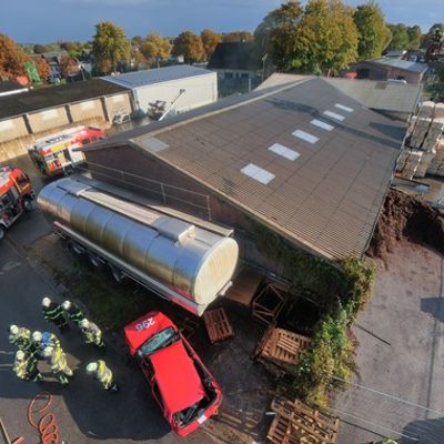 FW-WRN: Feuerwehr Werne probt den Ernstfall bei Gesamtwehrübung