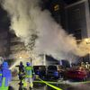 FW-GLA: Vollbrand in einem Imbiss - mehrere Personen gerettet