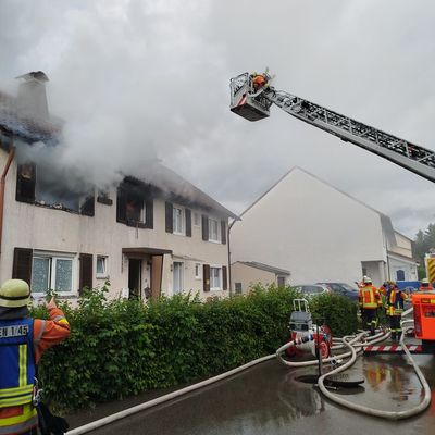 LRA-Ravensburg: Wohnungsbrand in der Siebenbürgenstraße in Wangen