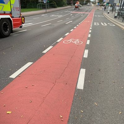 FW-Velbert: Verkehrsunfall am ZOB in Velbert-Mitte