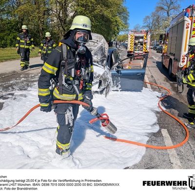 FW-M: Wochenendrückblick der Feuerwehr München für den 24. bis 26. April 2026