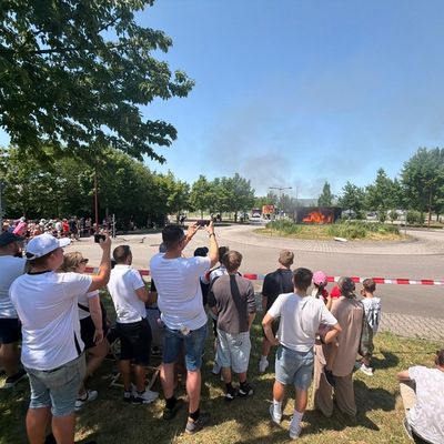 FW Weinheim: Feuerwehr zum Anfassen und Ehrenamt mit Herz - 112 Eindrücke beim Tag der offenen Tür im Feuerwehrzentrum Weinheim