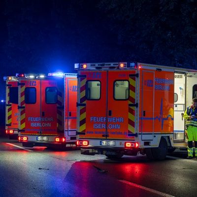 FW-MK: Verkehrsunfall auf der A46