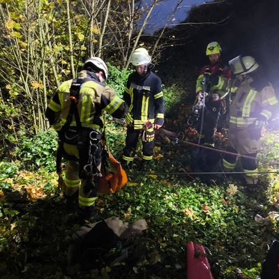FW Königswinter: Personenrettung am Drachenfels