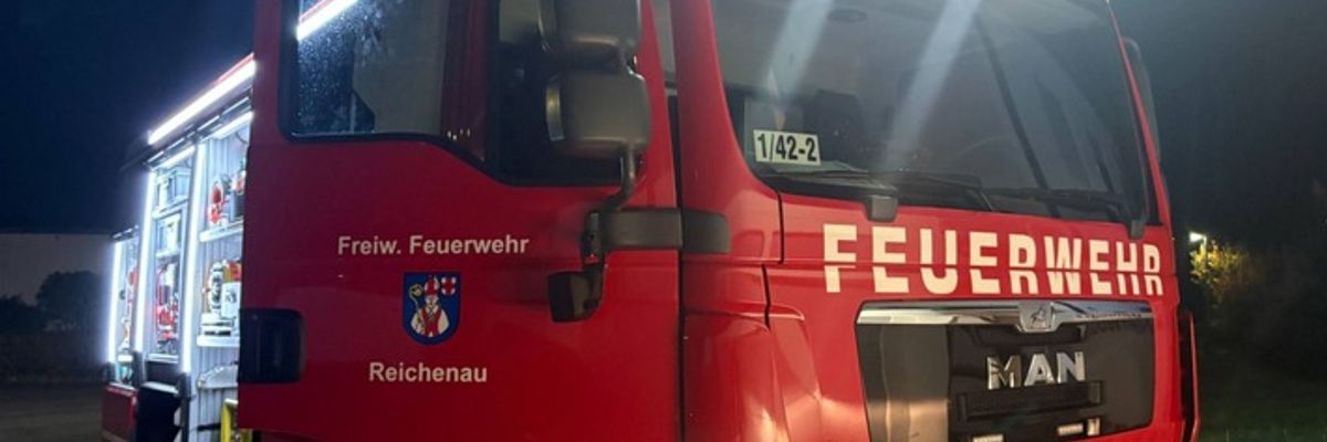 FW Reichenau: Wasser aus Keller gepumpt, 31.10.2025, Reichenau-Waldsiedlung