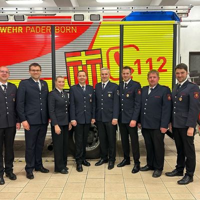 FW Paderborn: Jahreshauptversammlung Löschzug Sande