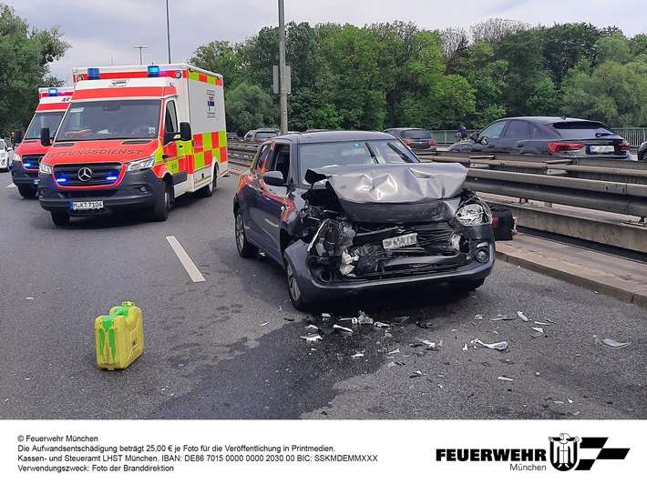 FW-M: Wochenendrückblick der Feuerwehr München für den 8. bis 10. Mai 2026