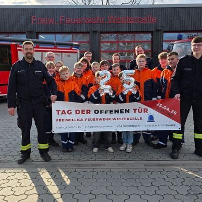 FW Celle: Tag der offenen Tür bei der Ortsfeuerwehr Westercelle am 25. April - Ein Fest für die ganze Familie