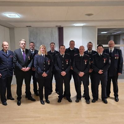 FW-OE: Feierstunde der Feuerwehr im Rathaus