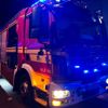 FW Dresden: Brand eines Kleintransporters
