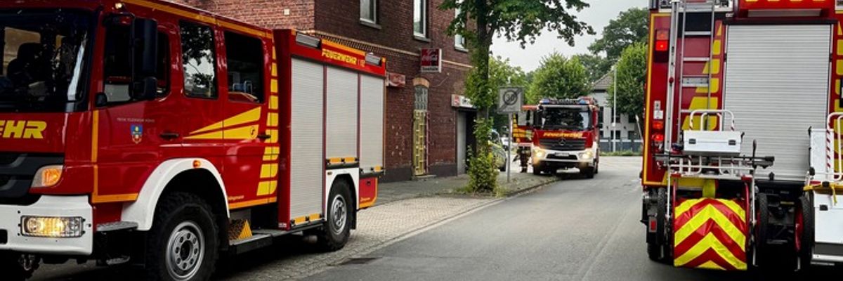FW Hünxe: Gasaustritt an der Hünxer Straße