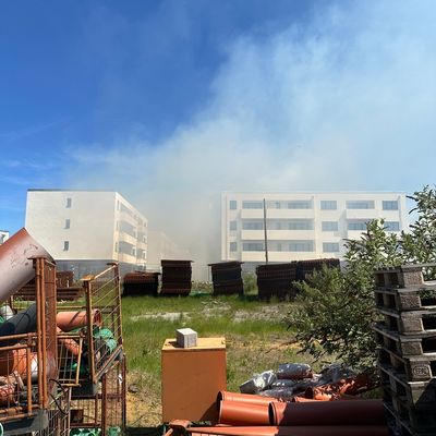 FW-DO: Feuer auf einer Tiefgaragenbaustelle - starke Rauchbelästigung in der östlichen Innenstadt