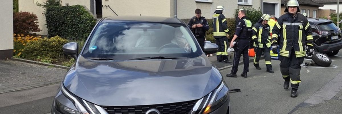FW-AR: Verkehrsunfall mit eingeklemmter Person in Arnsberg-Bruchhausen