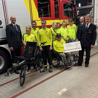 FW-OG: Hilfe dort, wo Hilfe Not tut. Feuerwehr Offenburg spendet Festgewinn an Hilfseinrichtungen