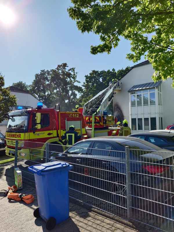 FW Ratingen: Schneller Einsatz bei Brand in Lintorf