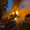 FW-E: Brand einer Gartenlaube in Essen-Vogelheim - Gasflasche explodiert