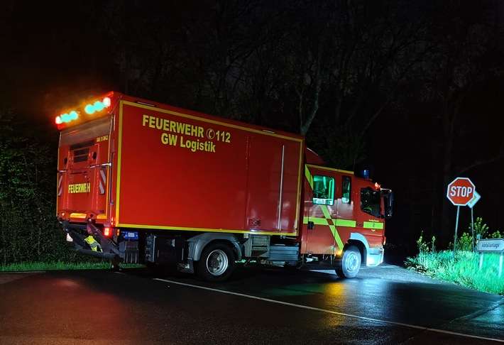 FW Gangelt: Feuerwehr hilft gestrandeter Frau mit Rollstuhl