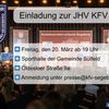 FW-SE: Einladung zur Jahreshauptversammlung des Kreisfeuerwehrverband Segeberg