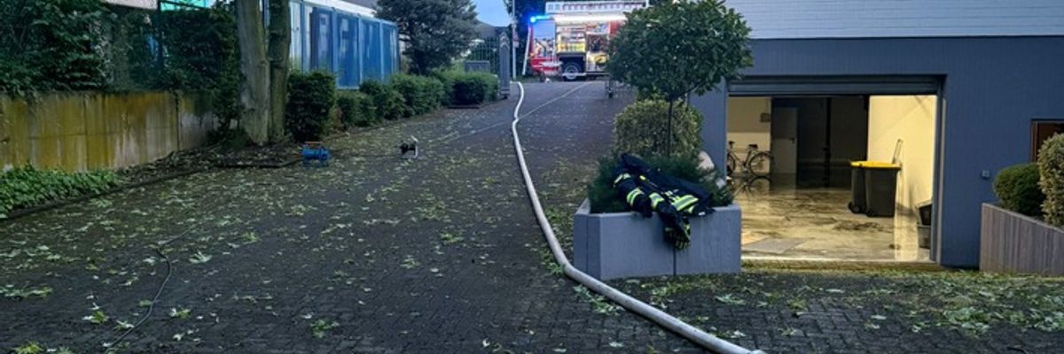 FW Bergheim: Über 100 Unwettereinsätze am Freitagabend in Bergheim