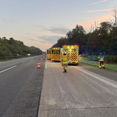 FW Ratingen: Verkehrsunfall - BAB3 - 7 verletzte Personen
