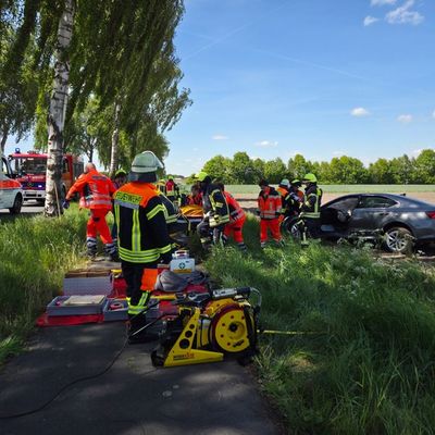 FW-ROW: Medizinisches Gerät erschreckt Fahrer