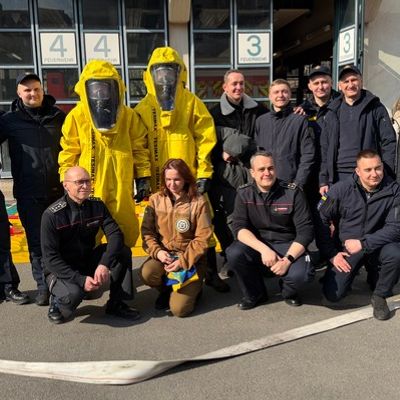 FW Stuttgart: Einsatztraining für ukrainische Einsatzkräfte aus Chmelnyzkyj bei der Feuerwehr Stuttgart - gelebte Solidarität und partnerschaftliche Zusammenarbeit