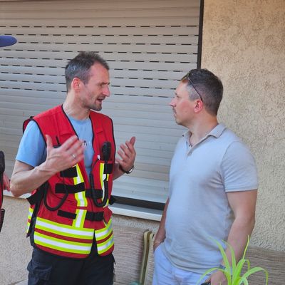 KFV Sigmaringen: B5 Brand Ökonomiegebäude in Rulfingen