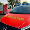FW Hünxe: Rettung einer verletzten Person vom Heuboden