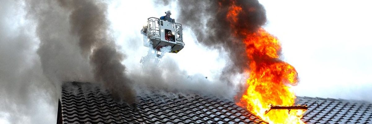 FW Hagen: Dachstuhlbrand Einfamilienhaus