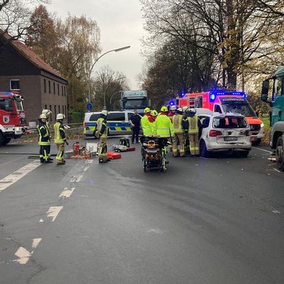 FW Datteln: Verkehrsunfall mit technischer Rettung