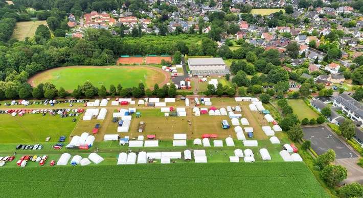 FW-OLL: 11. Kreiszeltlager der Jugendfeuerwehren aus dem Landkreis Oldenburg in Bookholzberg