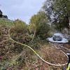 FW Wenden: PKW Brand nach Verkehrsunfall