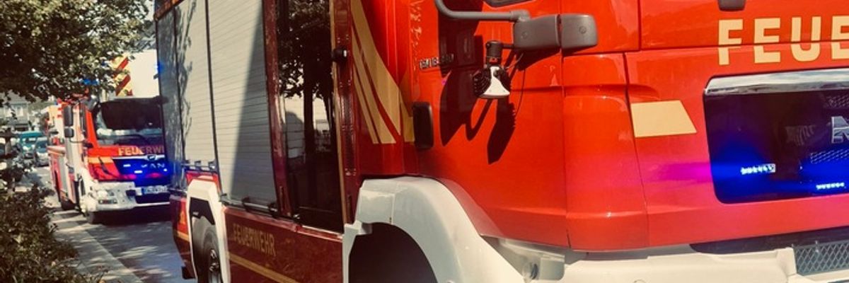 FW-EN: Brand in Gastronomiebetrieb