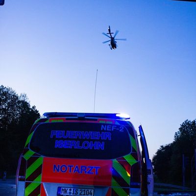FW-MK: Schwerer Motorradunfall am Dienstagabend
