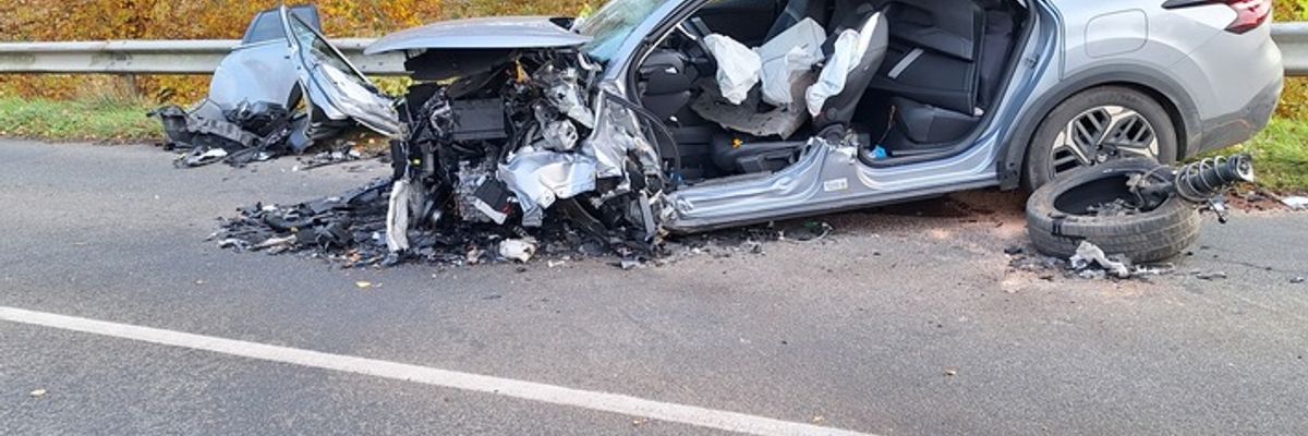 FW-ROW: Verkehrsunfall auf der Kreisstraße K205 zwischen Sottrum und Fährhof