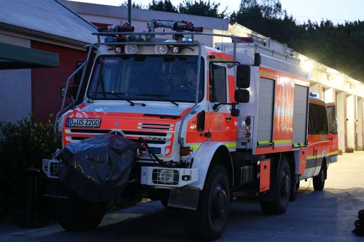 FW-D: ERSTMELDUNG: Feuerwehr Düsseldorf unterstützt als Teil der EU-Waldbrandeinheit in Spanien bei der Waldbrandbekämpfung