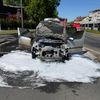 FW-BO: Arbeitsreiche Nachmittagsstunden für die Feuerwehr Bochum: Brandeinsätze und Verkehrsunfall im Nachmittagsverkehr