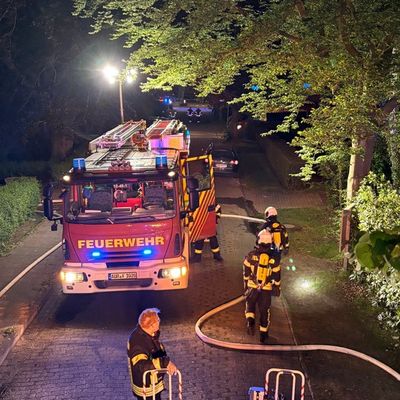 FW-AUR: Trockner in Flammen
