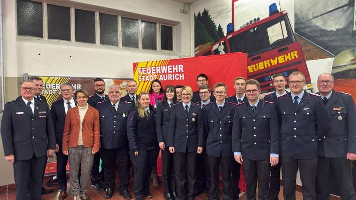 FW-AUR: Jahreshauptversammlung der Feuerwehr Aurich