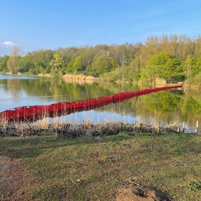 FW-BO: Ölhaltige Verunreinigung auf dem Ümminger See
