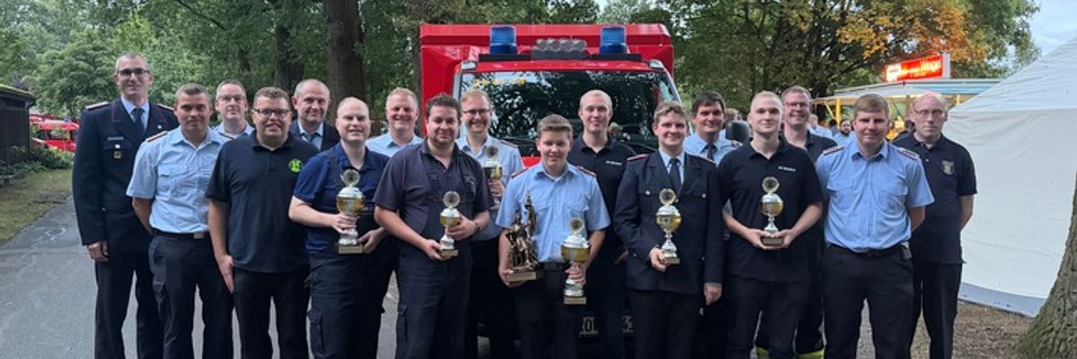 FW-ROW: Feuerwehr Rüspel gewinnt Leistungsvergleich der Samtgemeinde Zeven