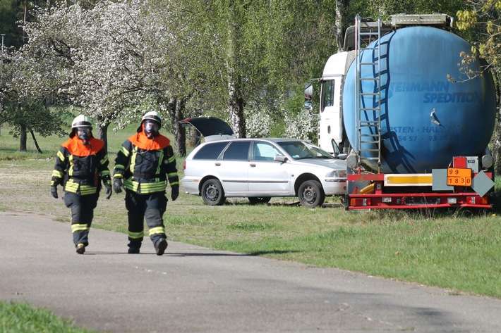 FW-ROW: Kreisfeuerwehrbereitschaft Rotenburg-Mitte übt zwei Tage in Celle-Scheuen