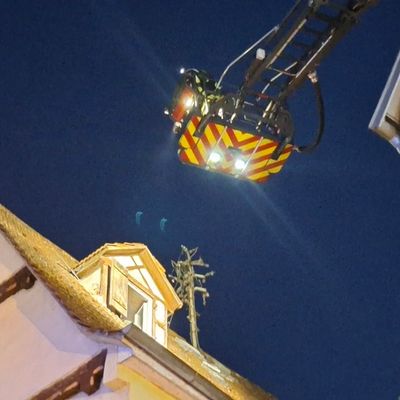KFV-CW: Brand in Calwer Innenstadt endet glimpflich / Mehrere Feuerstellen in leerstehendem Haus