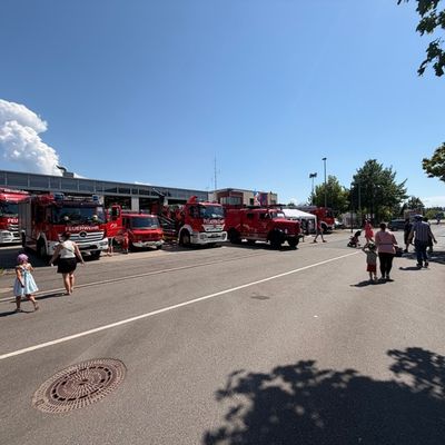 FW Weinheim: Feuerwehr zum Anfassen und Ehrenamt mit Herz - 112 Eindrücke beim Tag der offenen Tür im Feuerwehrzentrum Weinheim