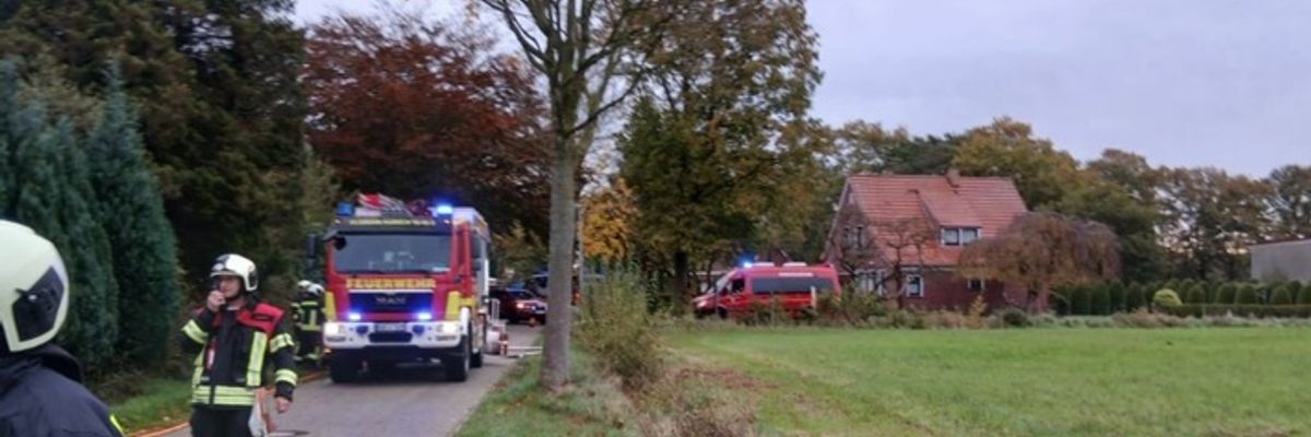 FW-AUR: Feuer im Armaturenbrett eines Treckers