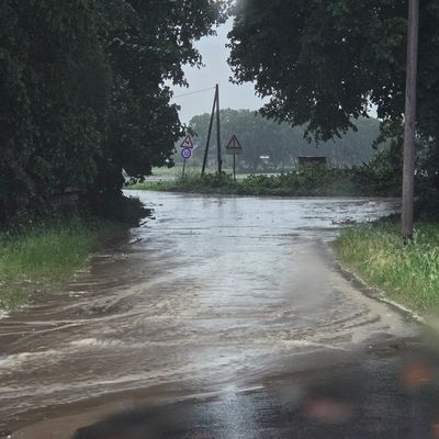 FW Datteln: Gewitterzelle trifft Dattelner Stadtgebiet