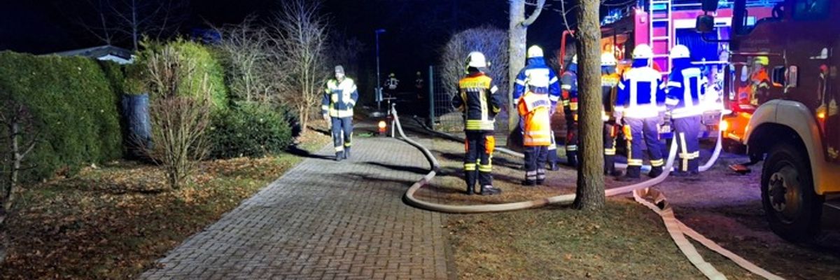 FW-ROW: Nächtlicher Brandeinsatz am Gymnasium Sottrum