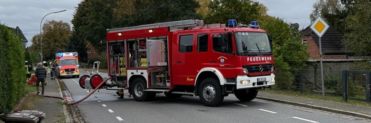FW-SE: Ausgedehnter Küchenbrand in Hitzhusen