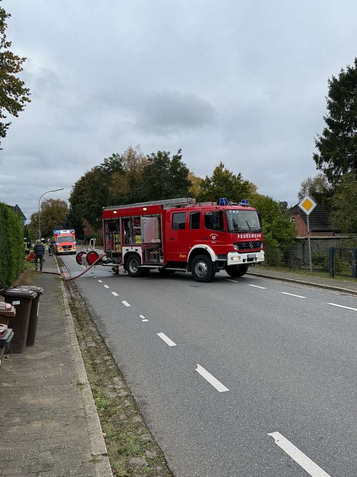 FW-SE: Ausgedehnter Küchenbrand in Hitzhusen